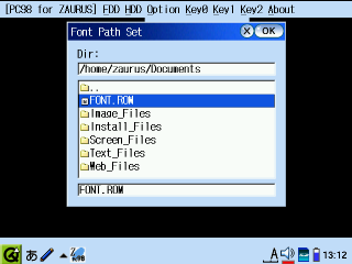 zpc98 font.rom̎w